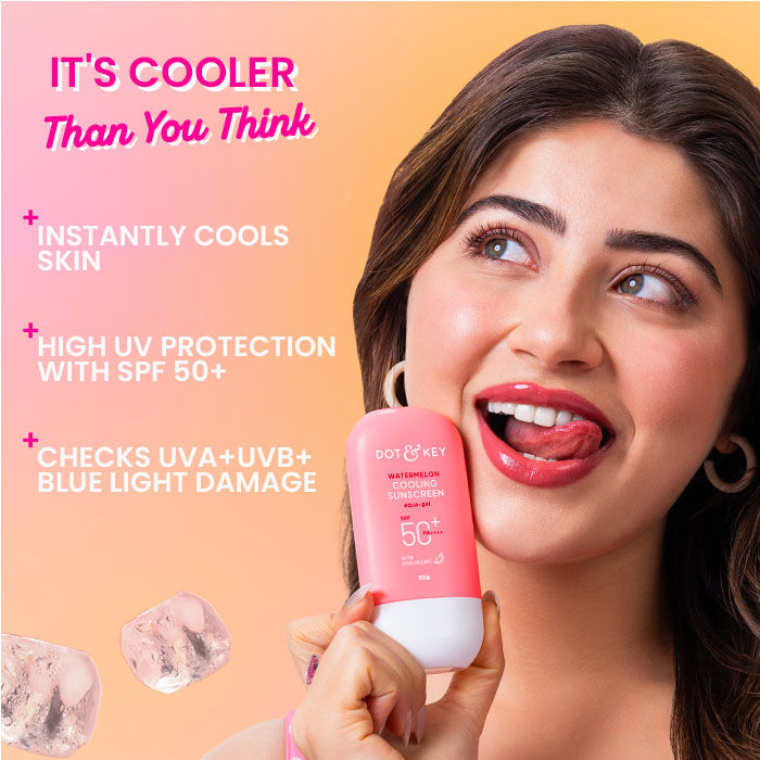 Watermelon Cooling Sunscreen, SPF 50+ PA++++ In-Vivo Tested