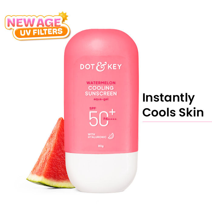 Watermelon Cooling Sunscreen, SPF 50+ PA++++ In-Vivo Tested - 80 g