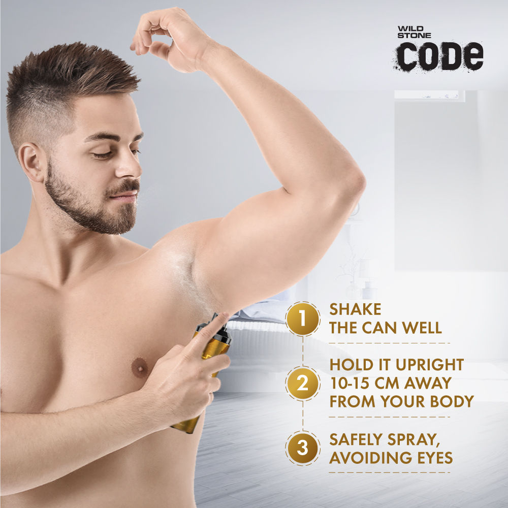 Code Gold Body Perfume For Men