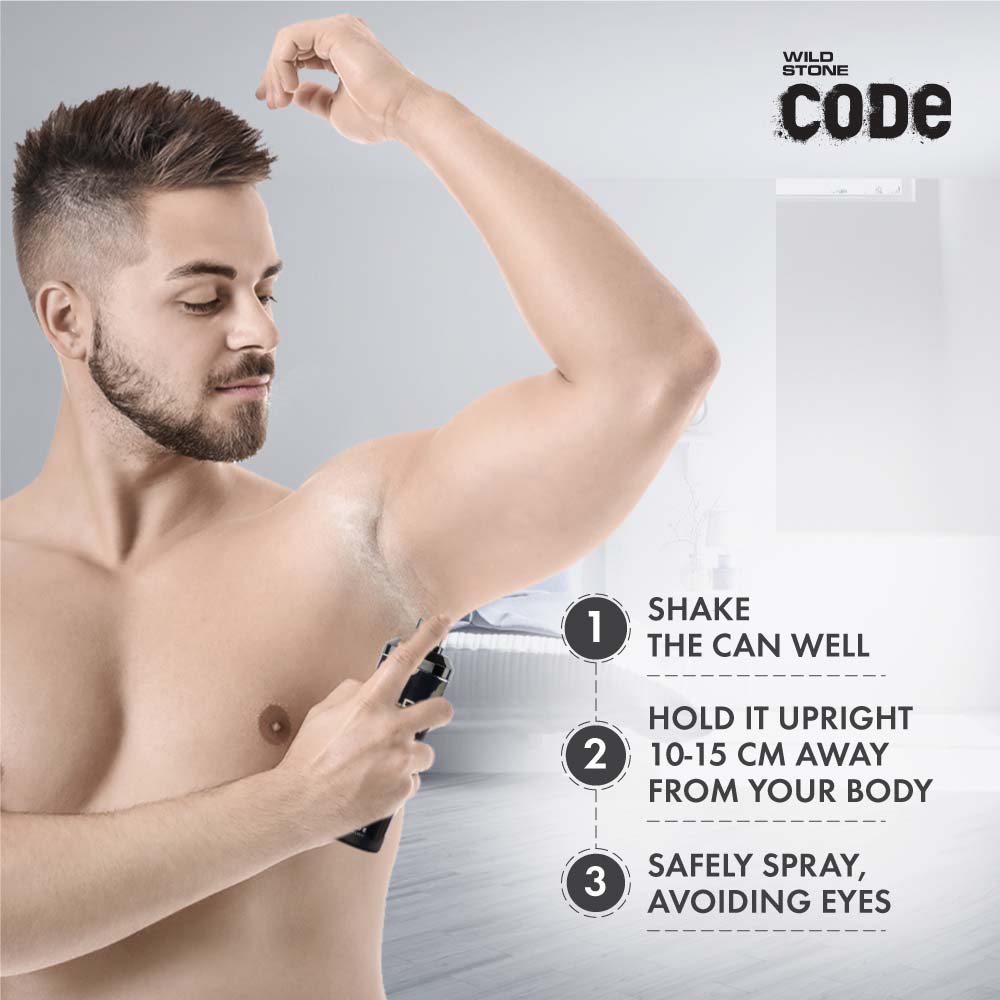Code Platinum Body Perfume For Men