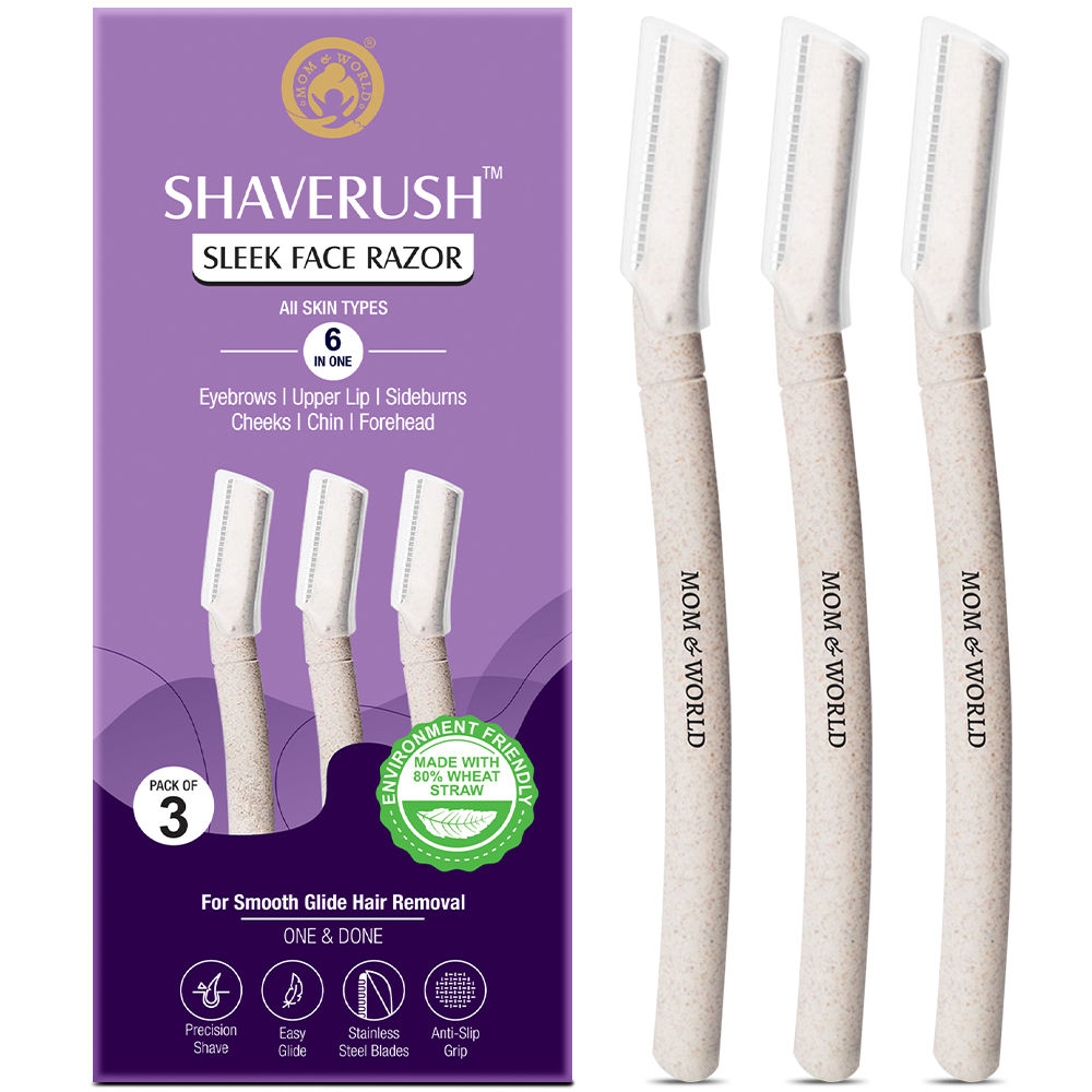 Shaverush Sleek Face Razor - 6 In 1