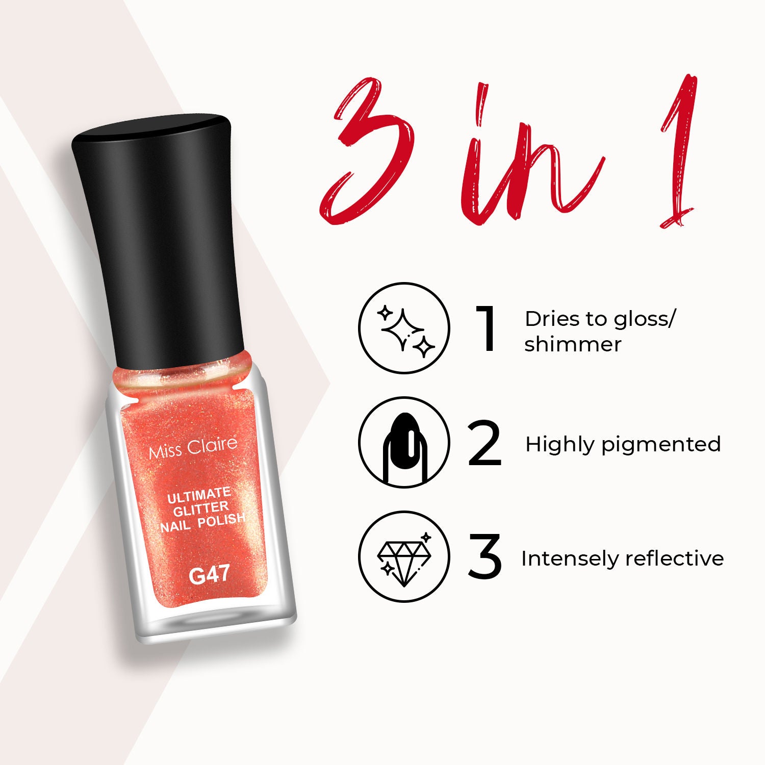 Ultimate Glitter Nail Polish