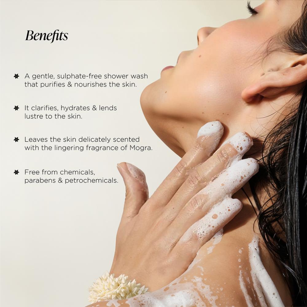 Silkening Shower Wash Mogra