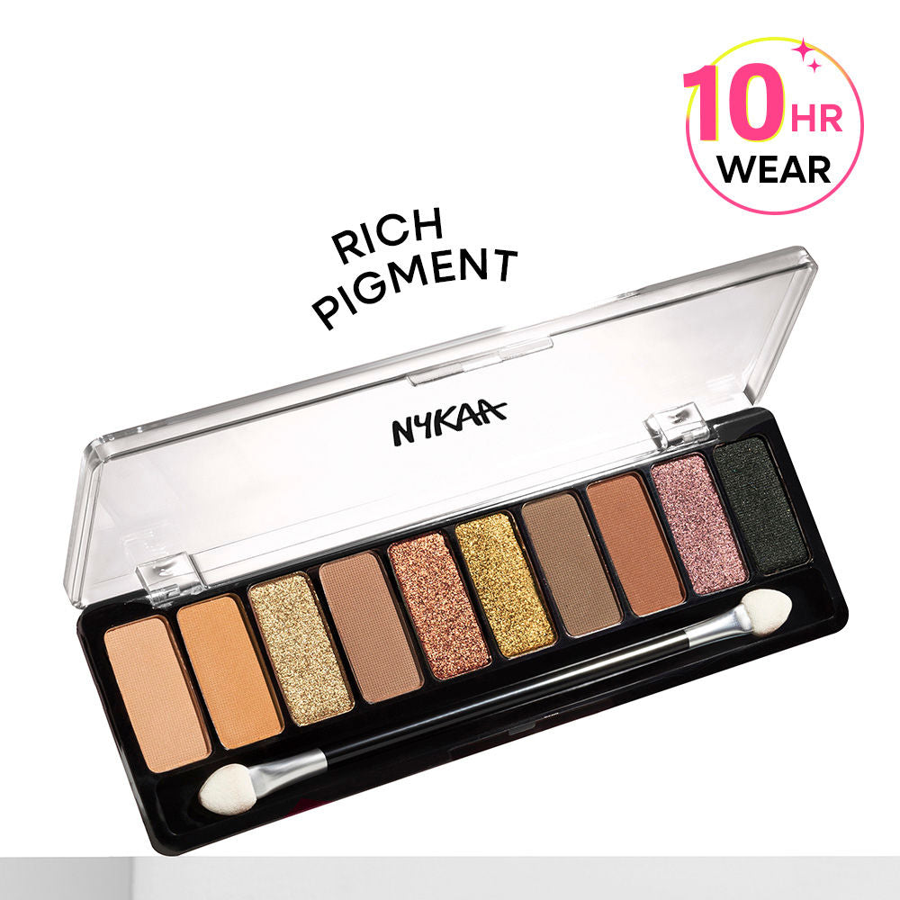 Eyes On Me! 10-in-1 Eyeshadow Palette - Smokey at 8!