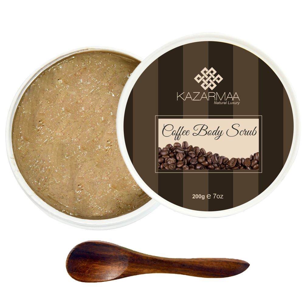 Anti-cellulite Coffee Body Scrub With Shea Butter- Removes Tan And Dead Skin