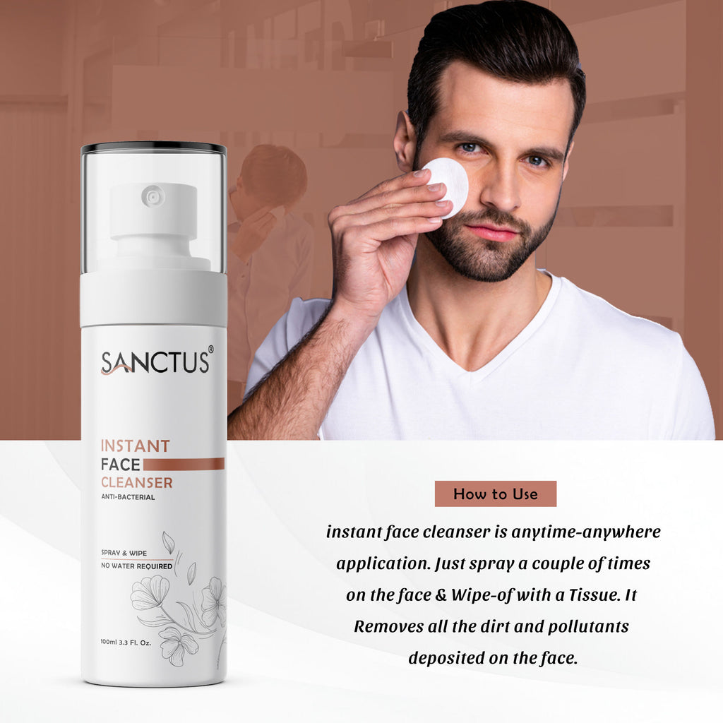 Anti- Bacterial Instant Face Cleanser