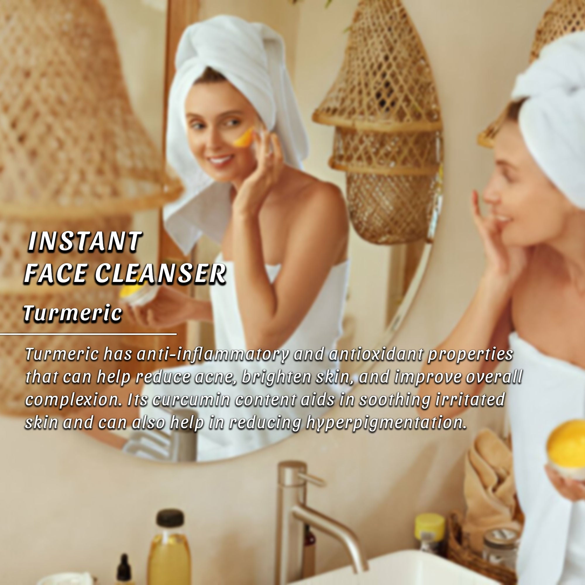 Anti- Bacterial Instant Face Cleanser
