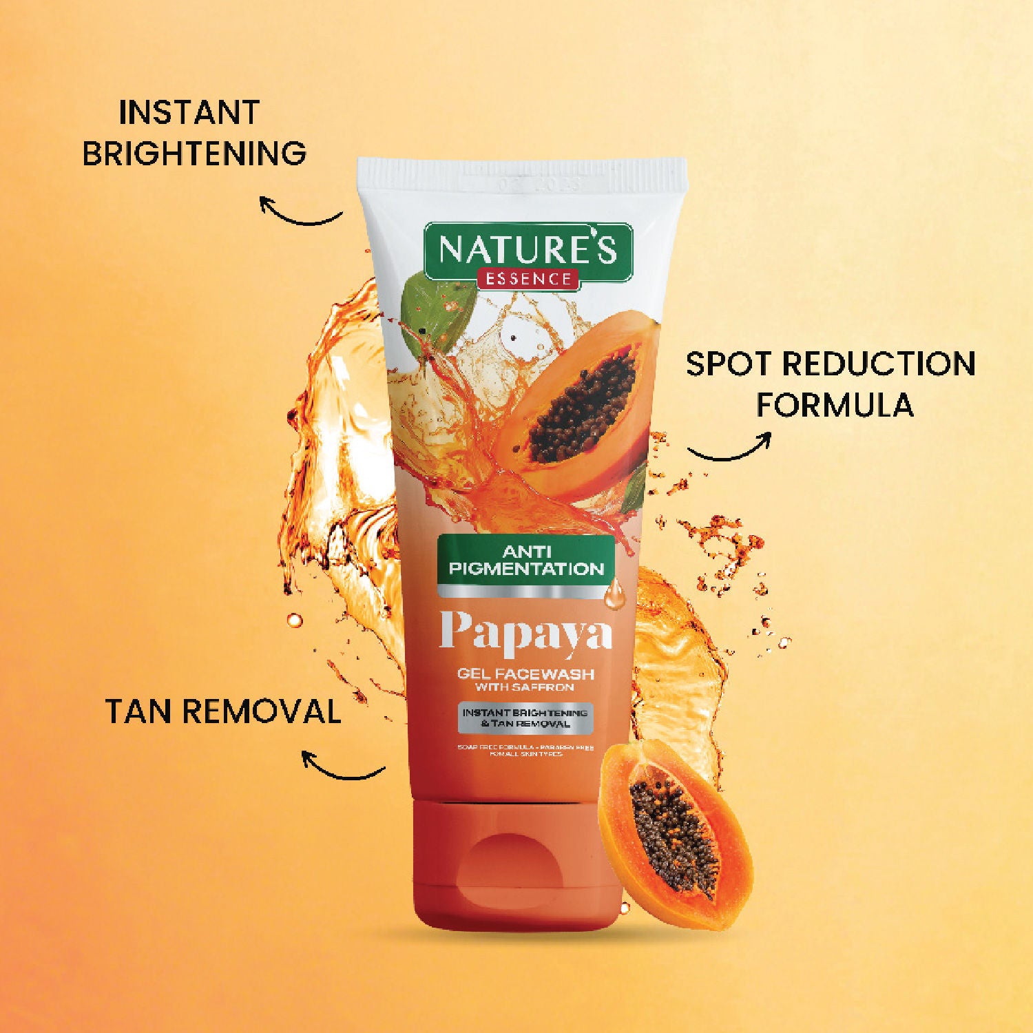 Anti-Pigmentation Papaya Gel Face Wash