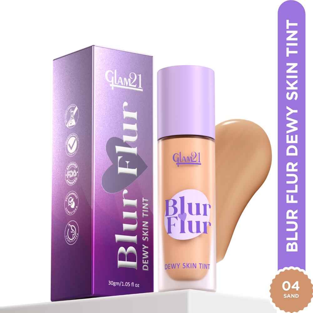 Blur Flur Skin Tint Foundation - 04 Sand