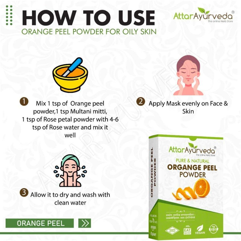 Orange Peel Face Powder