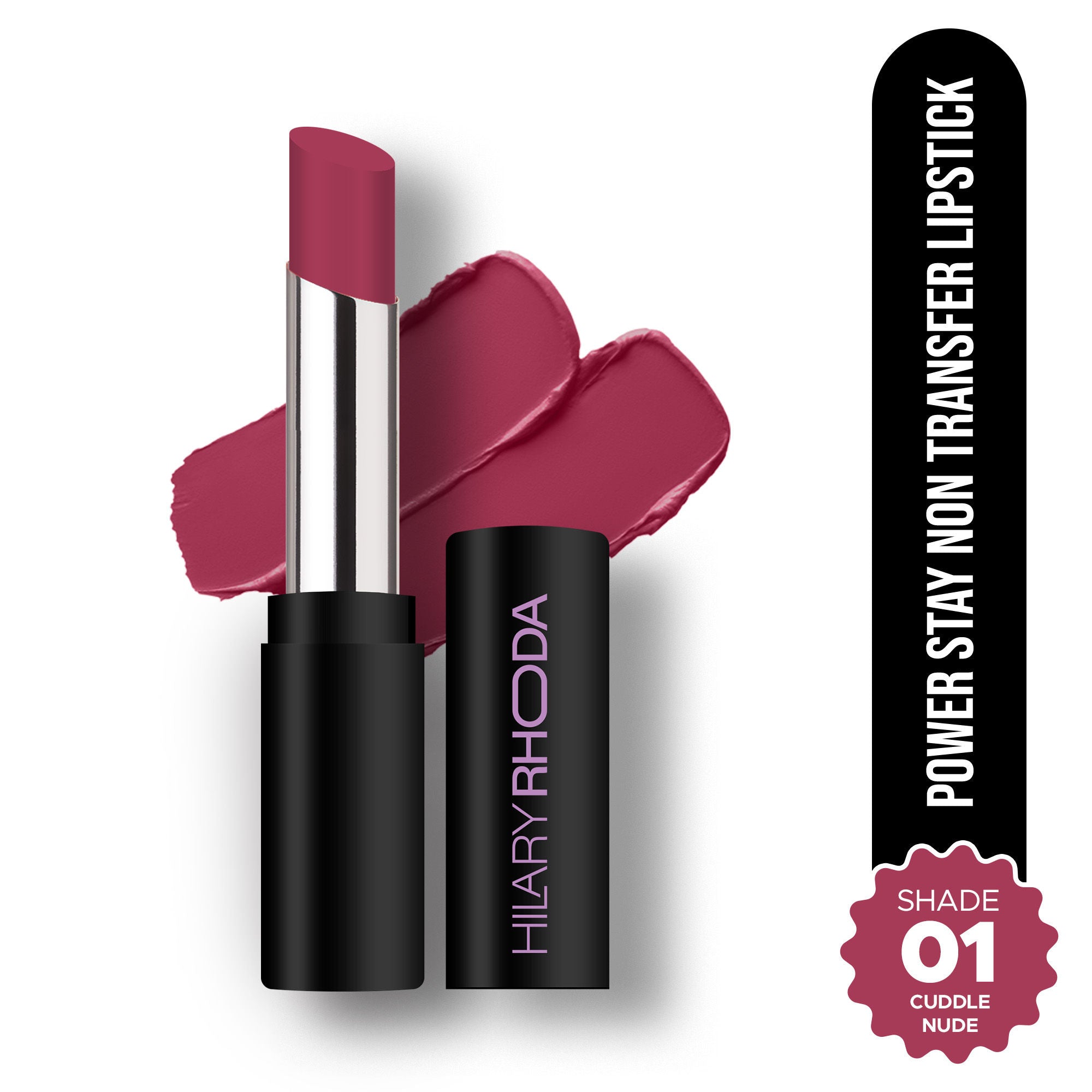 Power Stay Non Transfer Lipstick - Cuddle Nude 01