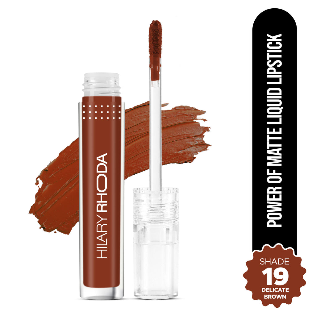 Power Of Matte Liquid Lipstick - Delicate Brown 19