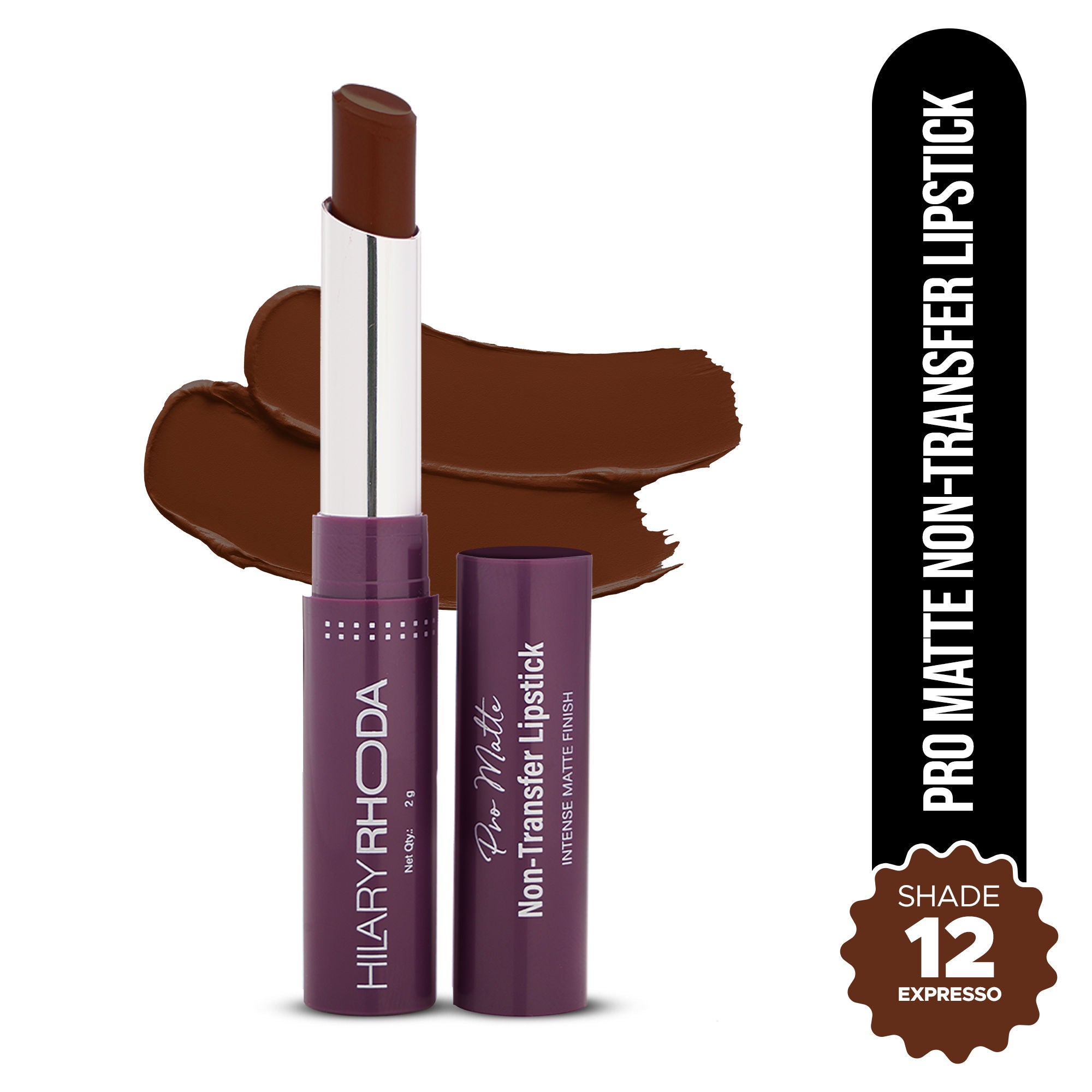 Pro Matte Non-Transfer Waterproof Lipstick - Expresso 12