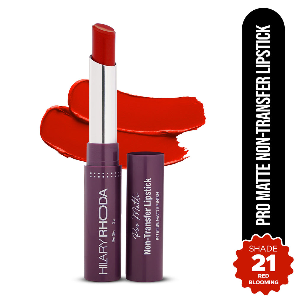 Pro Matte Non-Transfer Waterproof Lipstick - Red Blooming 21