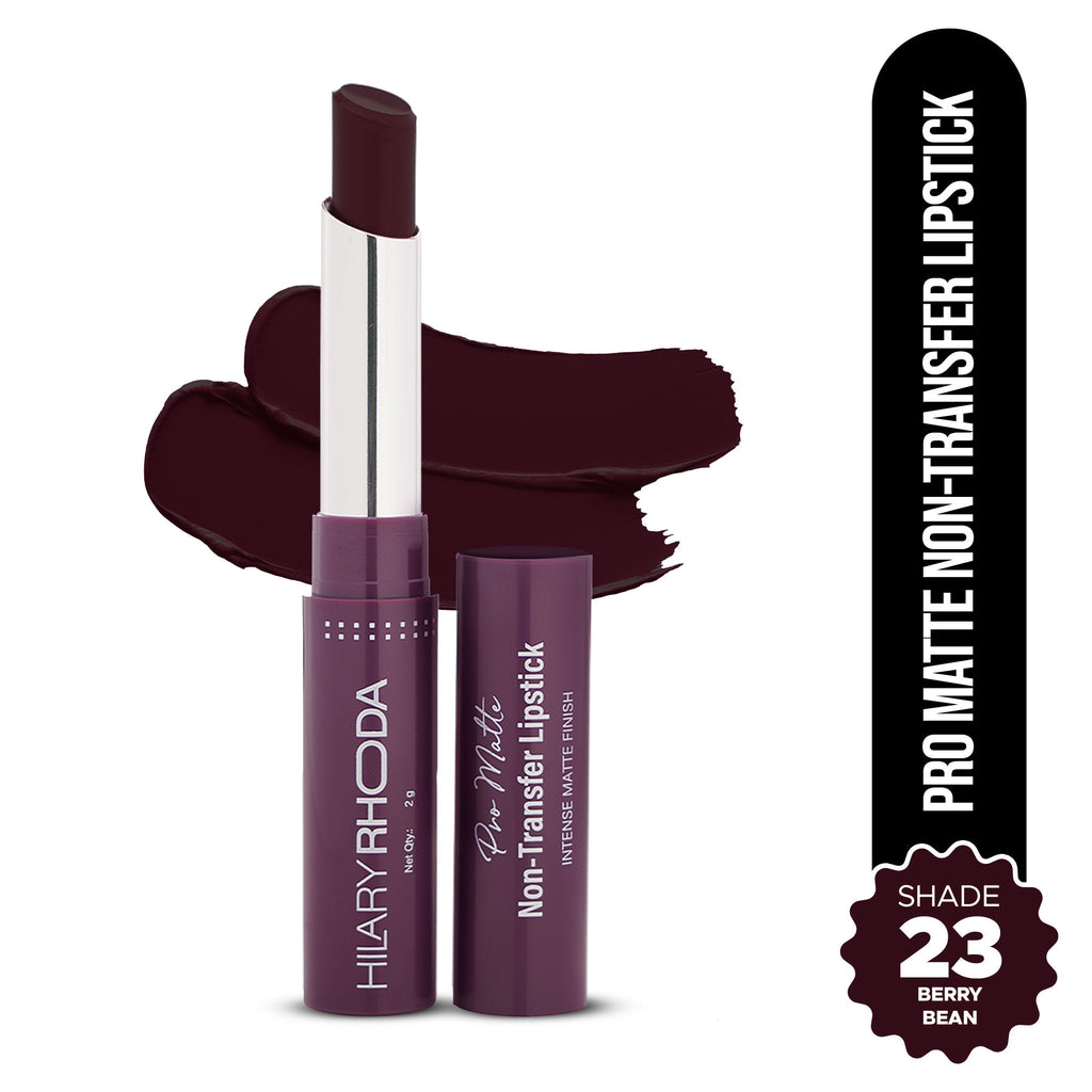 Pro Matte Non-Transfer Waterproof Lipstick - Berry Bean 23