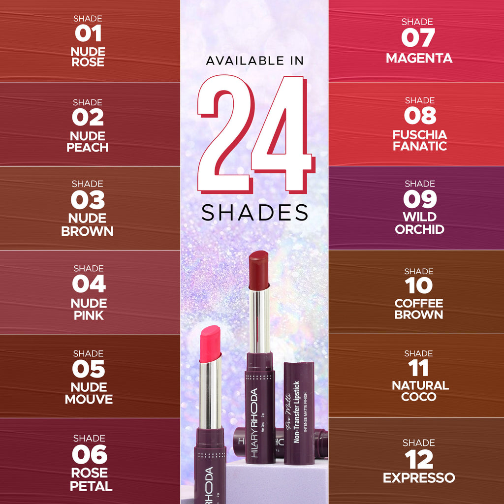Pro Matte Non-Transfer Waterproof Lipstick