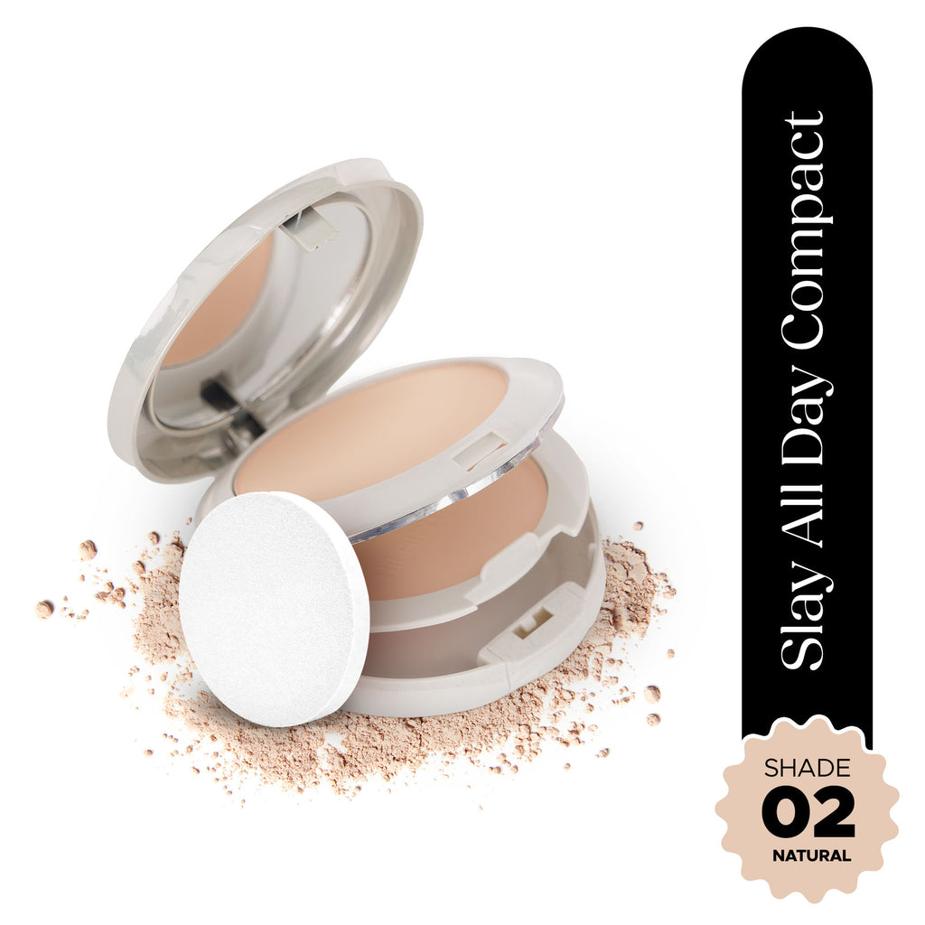 Slay All Day Matte Compact - Natural 02