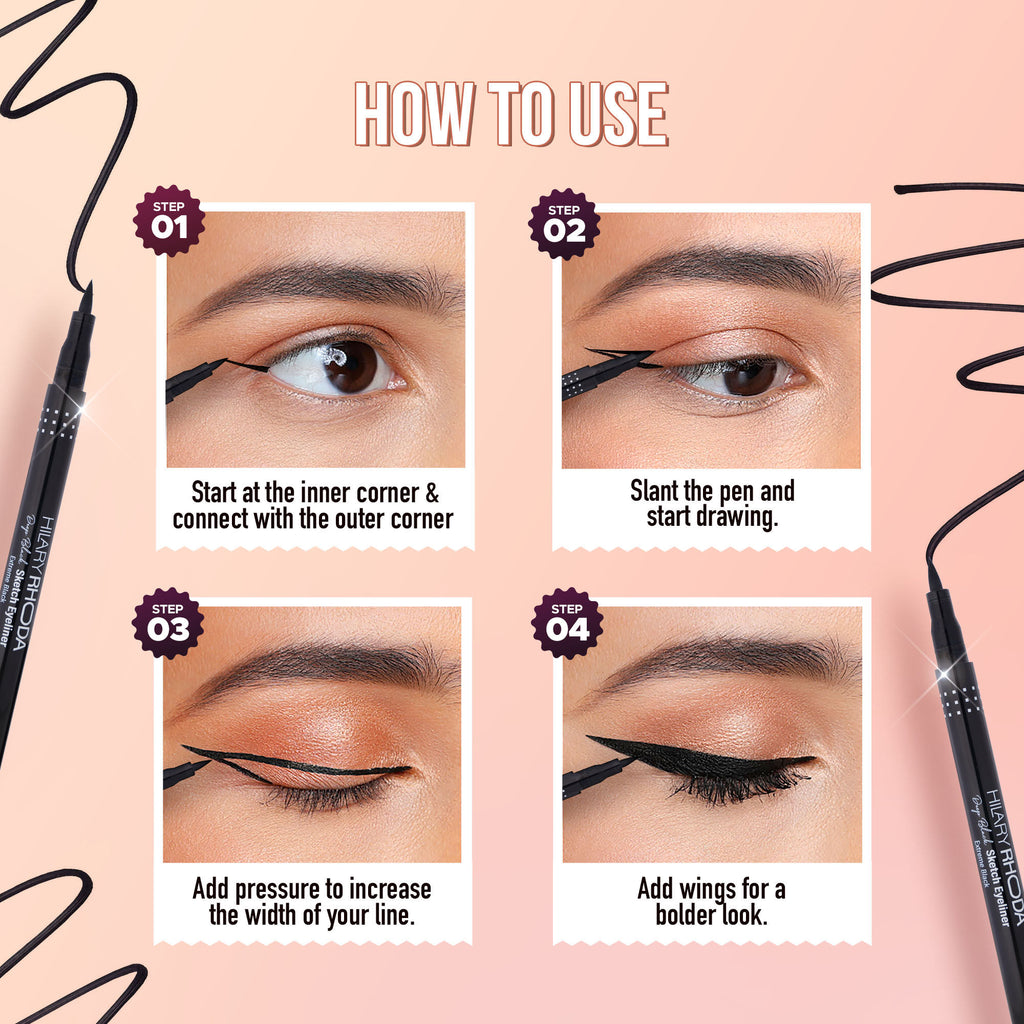 Deep Black Sketch Waterproof Eyeliner