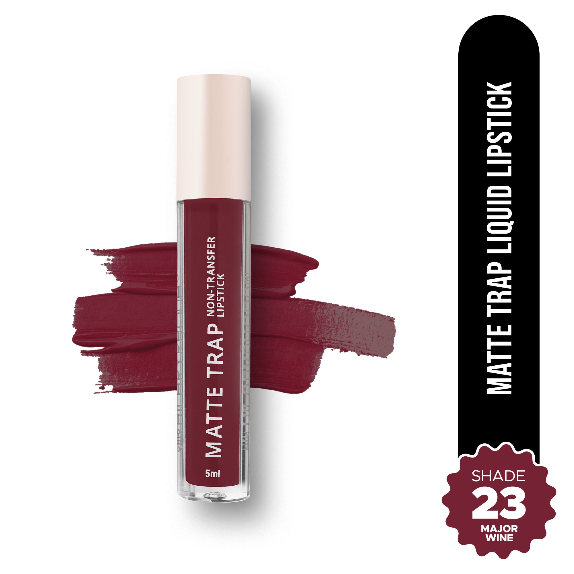 Matte Trap Liquid Lipstick - Major Wine 23