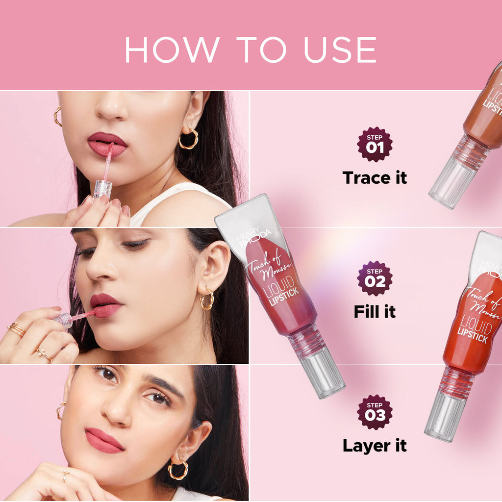 Touch Of Mousse Waterproof Lipstick