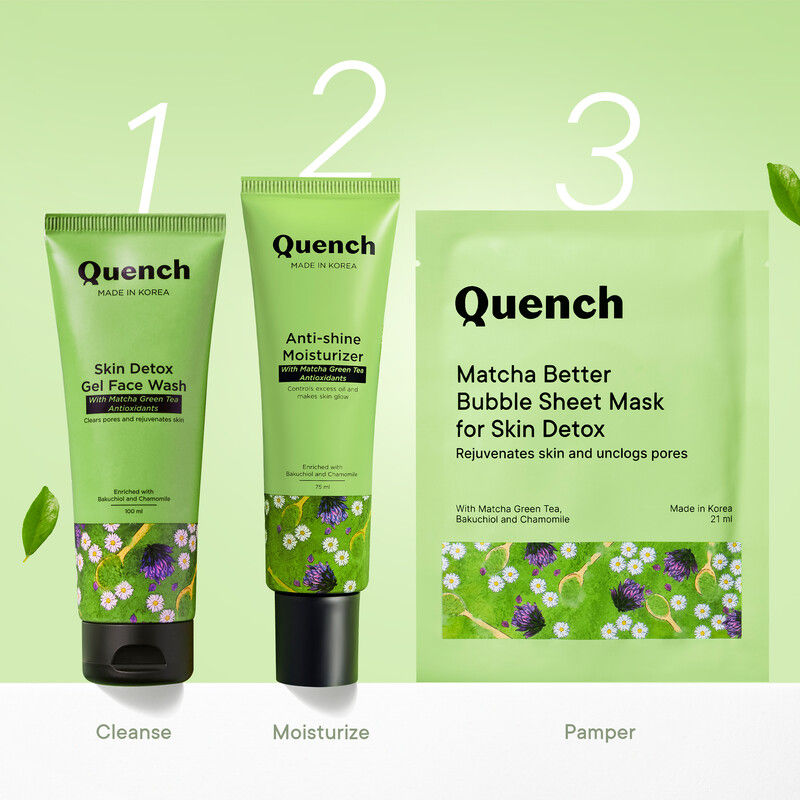Matcha Green Tea Face Wash for Oil & Acne Control