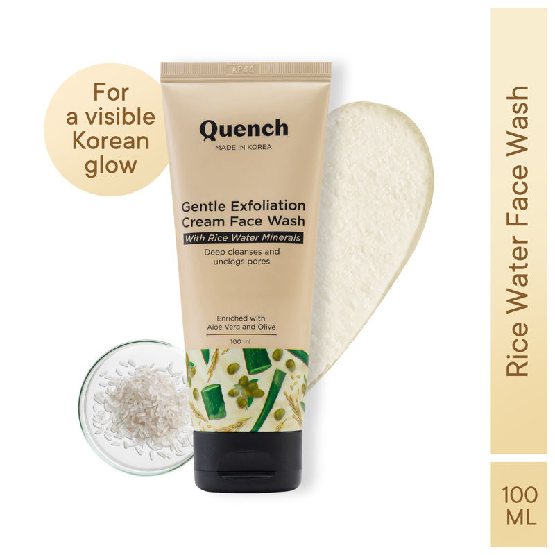 Rice Water Gentle Exfoliation Cream Face Wash - 100ml