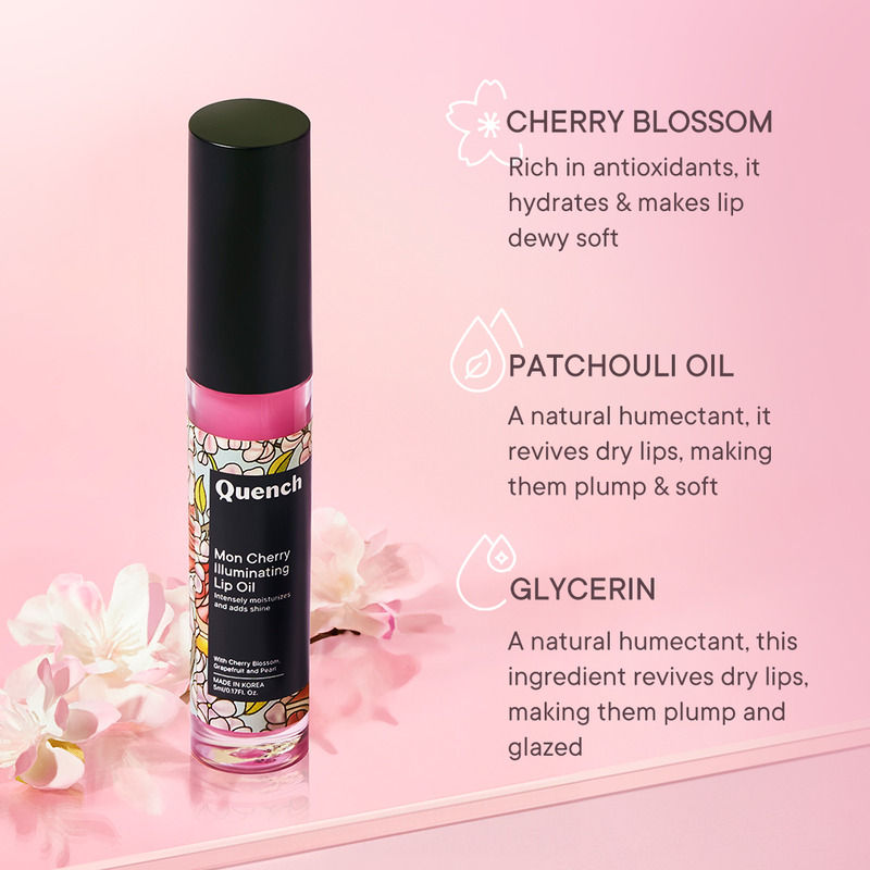 Illuminating Korean Tinted Lip Oil (Pink)