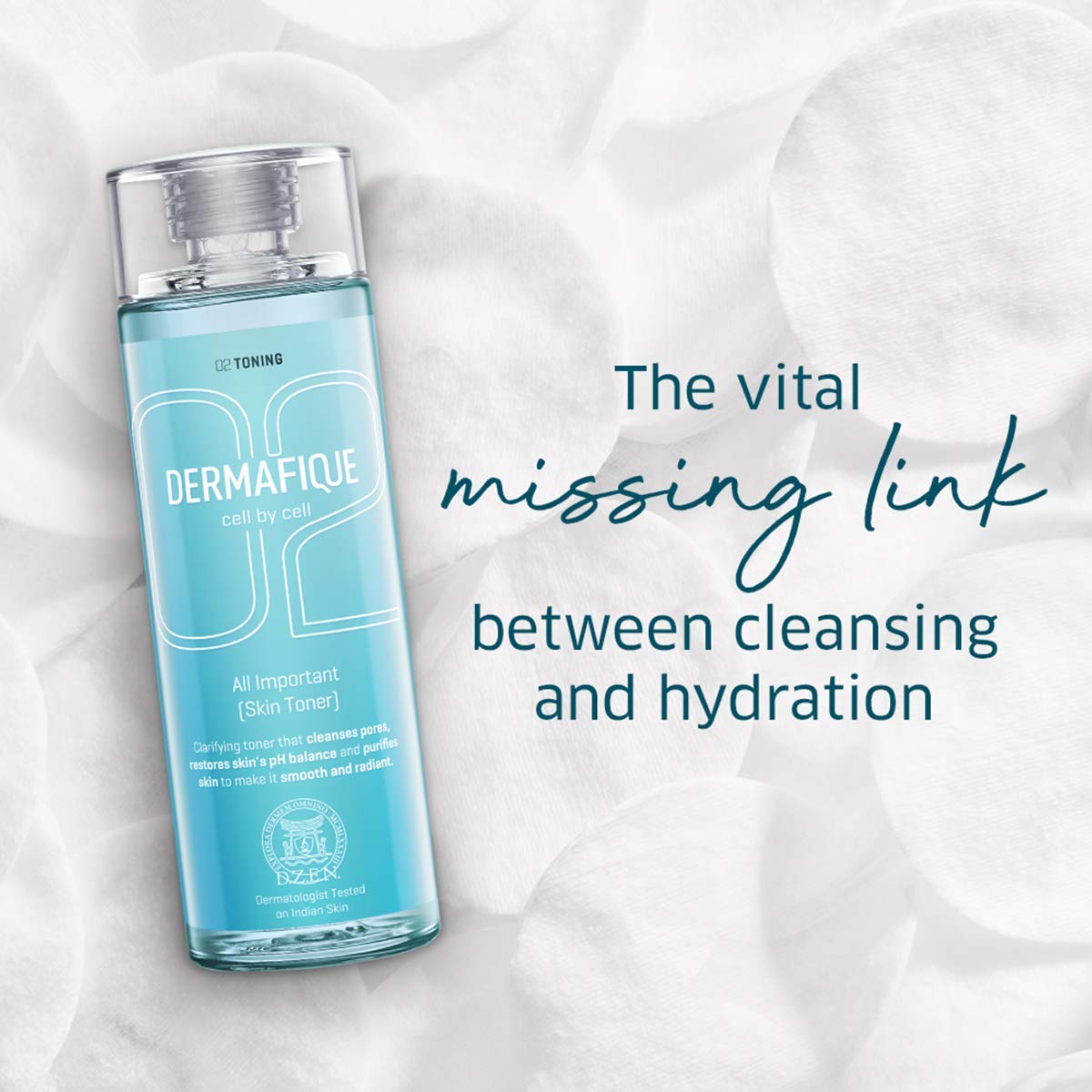 All Important Alcohol Free Skin Toner With Vitamin E & Hyaluronic Acid, Sles Free