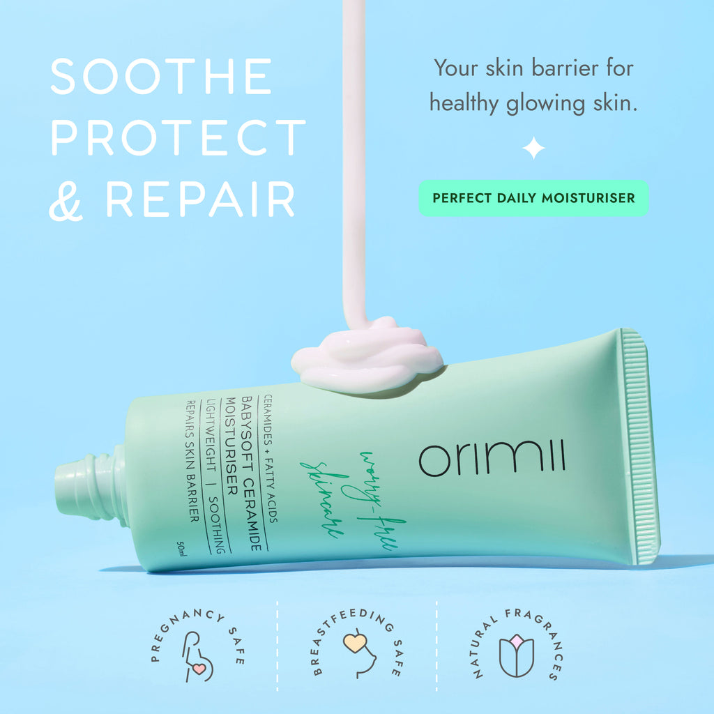 Face Moisturizer with Ceramide For Skin Barrier Repair - Fragrance Free, Non-Comedogenic