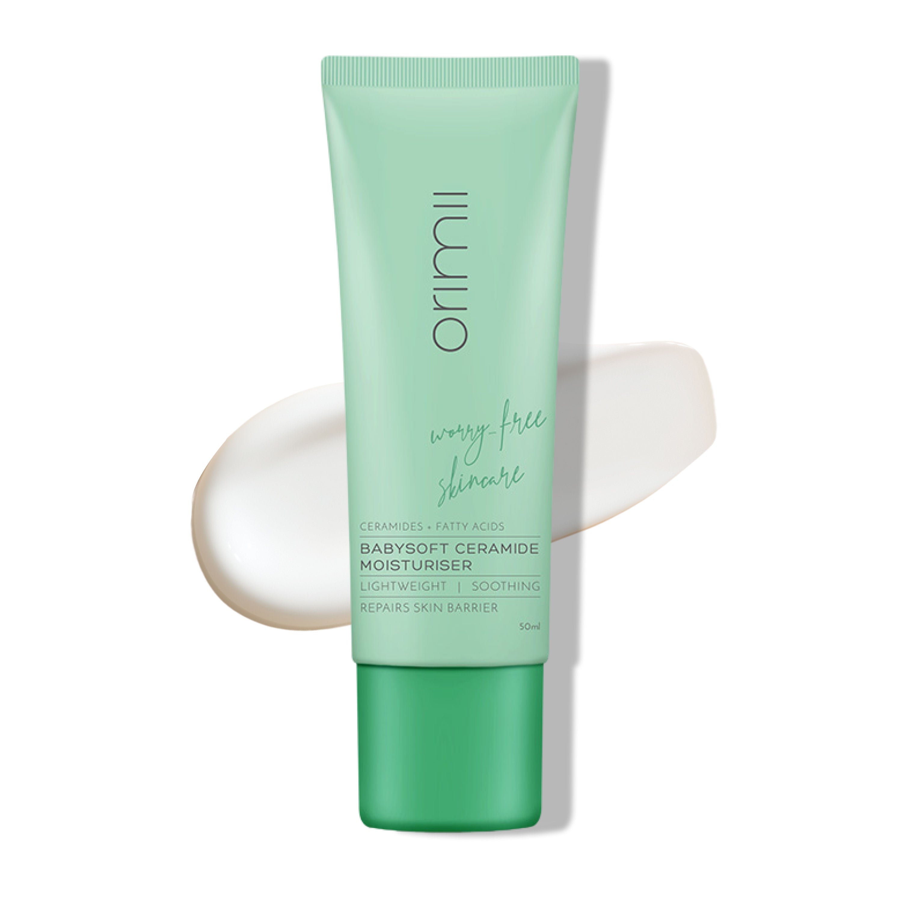 Face Moisturizer with Ceramide For Skin Barrier Repair - Fragrance Free, Non-Comedogenic