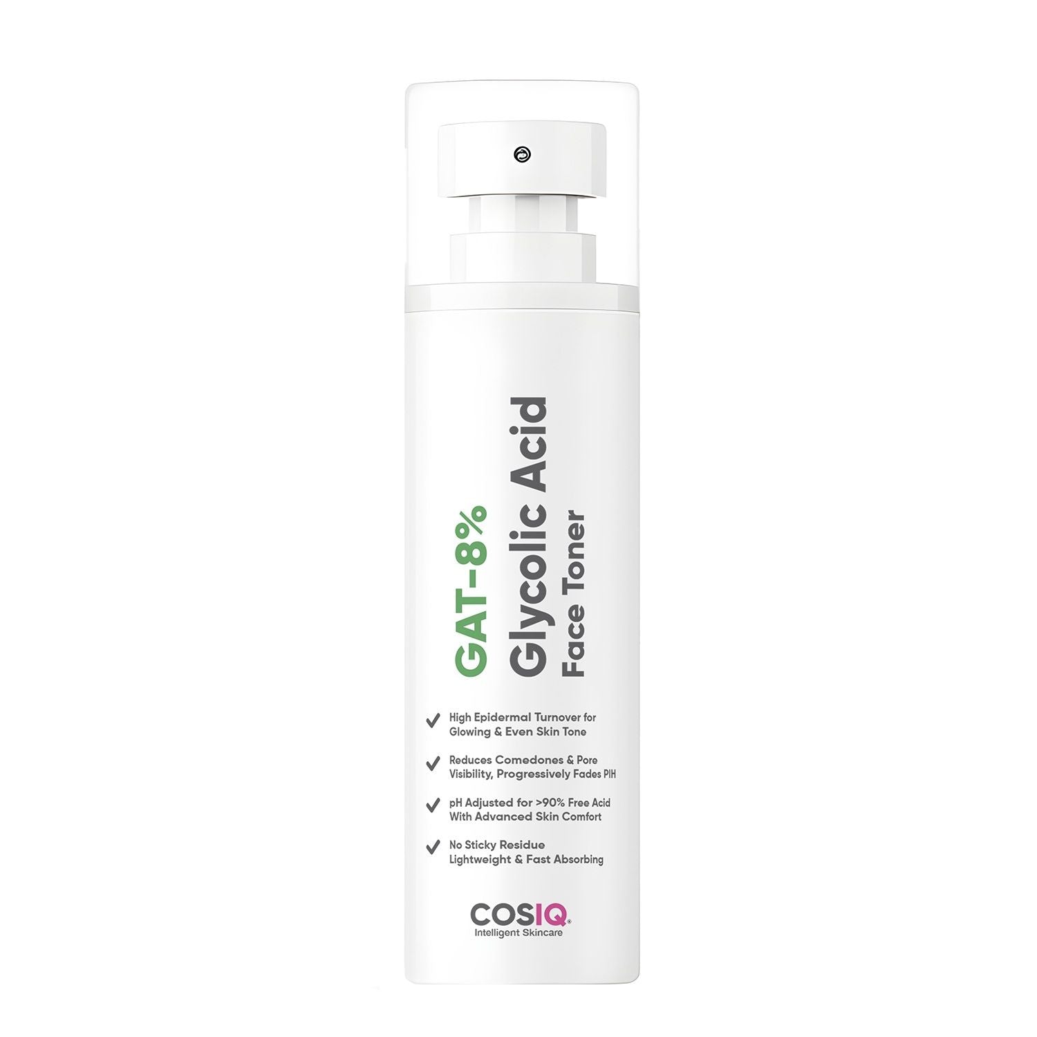 Gat-8% Glycolic Acid Face Toner for Exfoliates, Glowing & Even Skin Tone All Skin Types