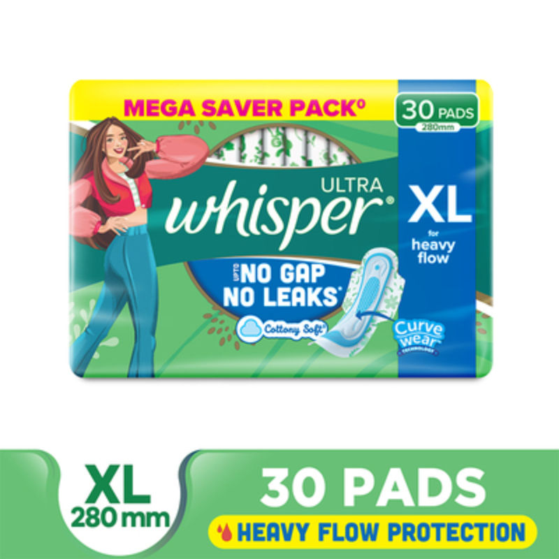 Ultra Upto No Gap No Leaks Sanitary Pads For Heavy Flow Protection