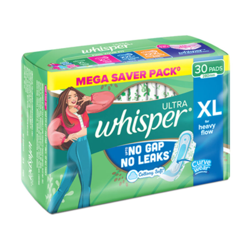 Ultra Upto No Gap No Leaks Sanitary Pads For Heavy Flow Protection
