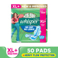 Ultra Upto No Gap No Leaks Sanitary Pads, 50 XL+ Pads, For Heavy Flow Protection