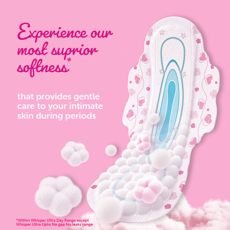 Ultra Skinlove Soft Sanitary Pads For Women,50 Thin Pads-Xl,Our #1 Softness,Irritation Free
