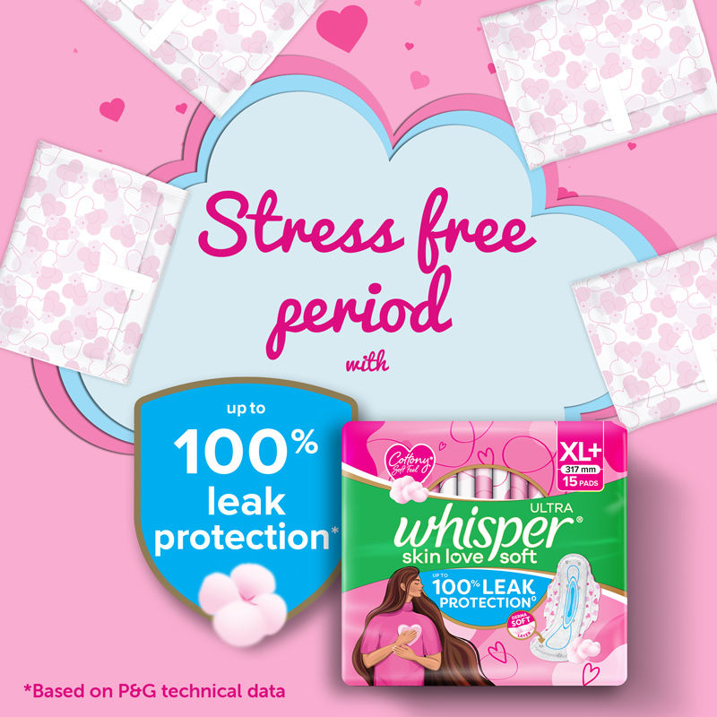 Ultra Skinlove Soft Sanitary Pads For Women,50 Thin Pads-Xl,Our #1 Softness,Irritation Free
