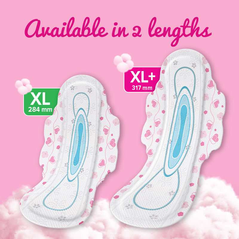Ultra Skinlove Soft Sanitary Pads For Women,30 Thin Pads-Xl,Our #1 Softness,Irritation Free
