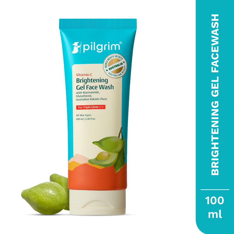 Vitamin C Brightening Gel Face Wash For Triple Glow+++