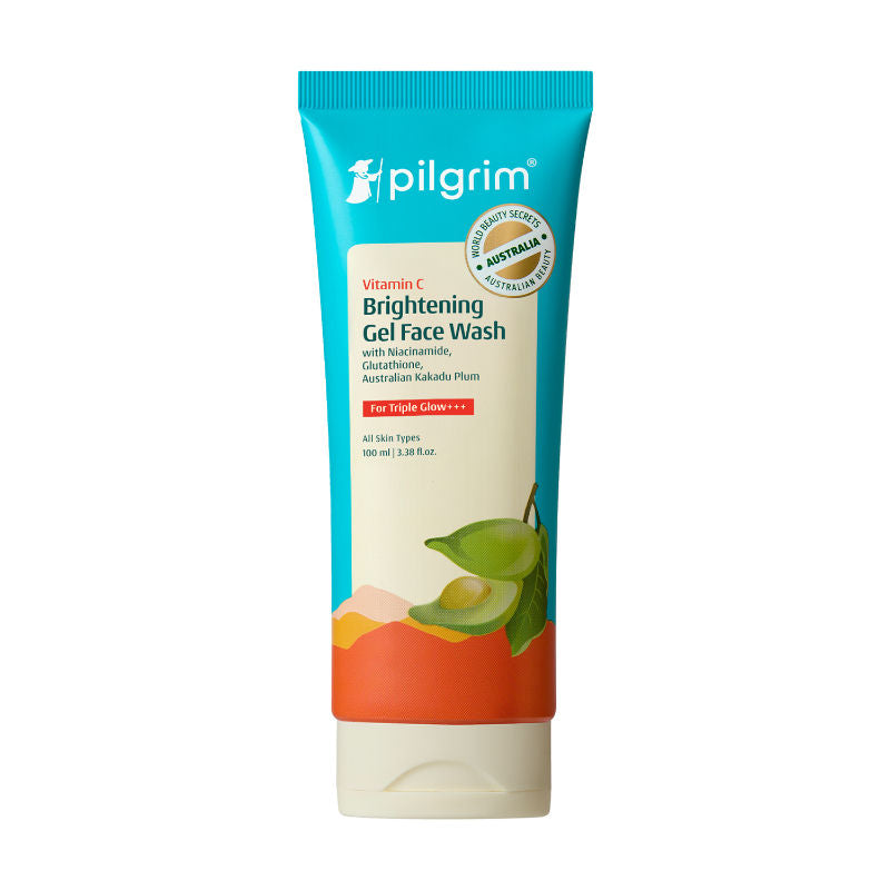 Vitamin C Brightening Gel Face Wash For Triple Glow+++