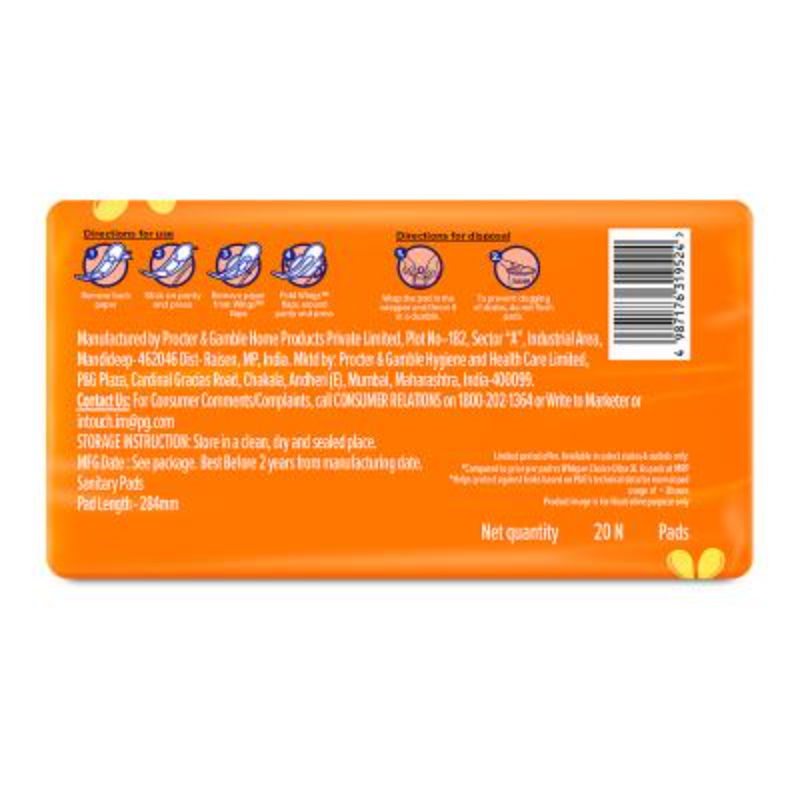 Choice Ultra XL 20s Sanitary Pads for Women
