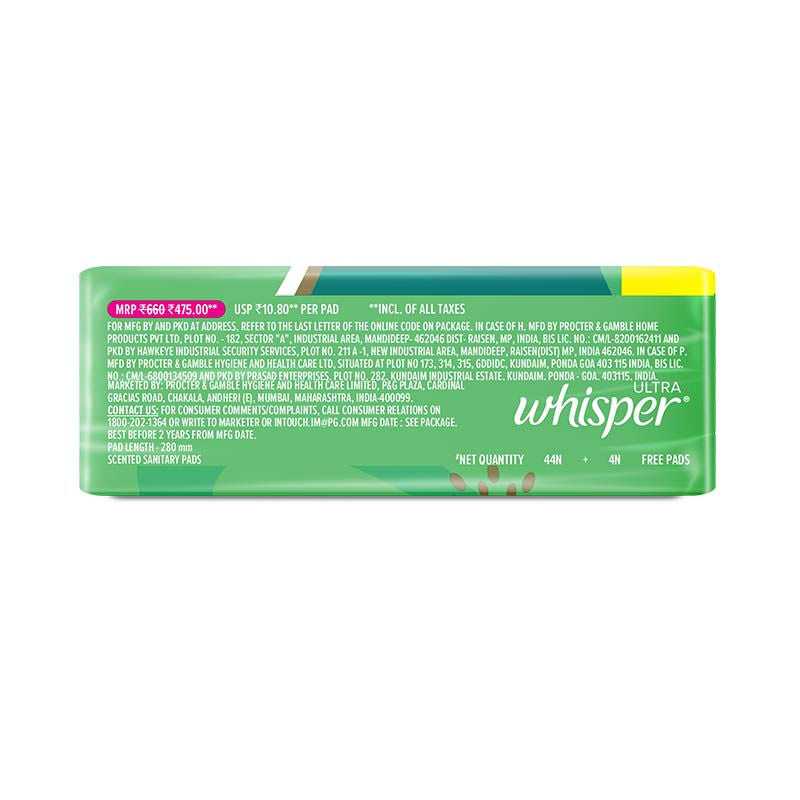 Ultra Upto No Gap No Leaks Sanitary Pads, 48 XL Pads, For Heavy Flow Protection
