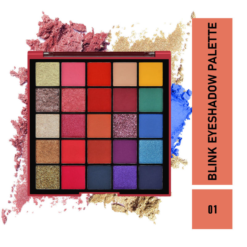 25 Colors Blink Eyeshadow Palette - 01