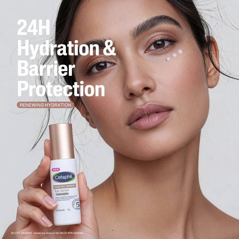 Healthy Renew Eye Serum with Purified Peptides, Reduces Dark Circles & Fine Lines