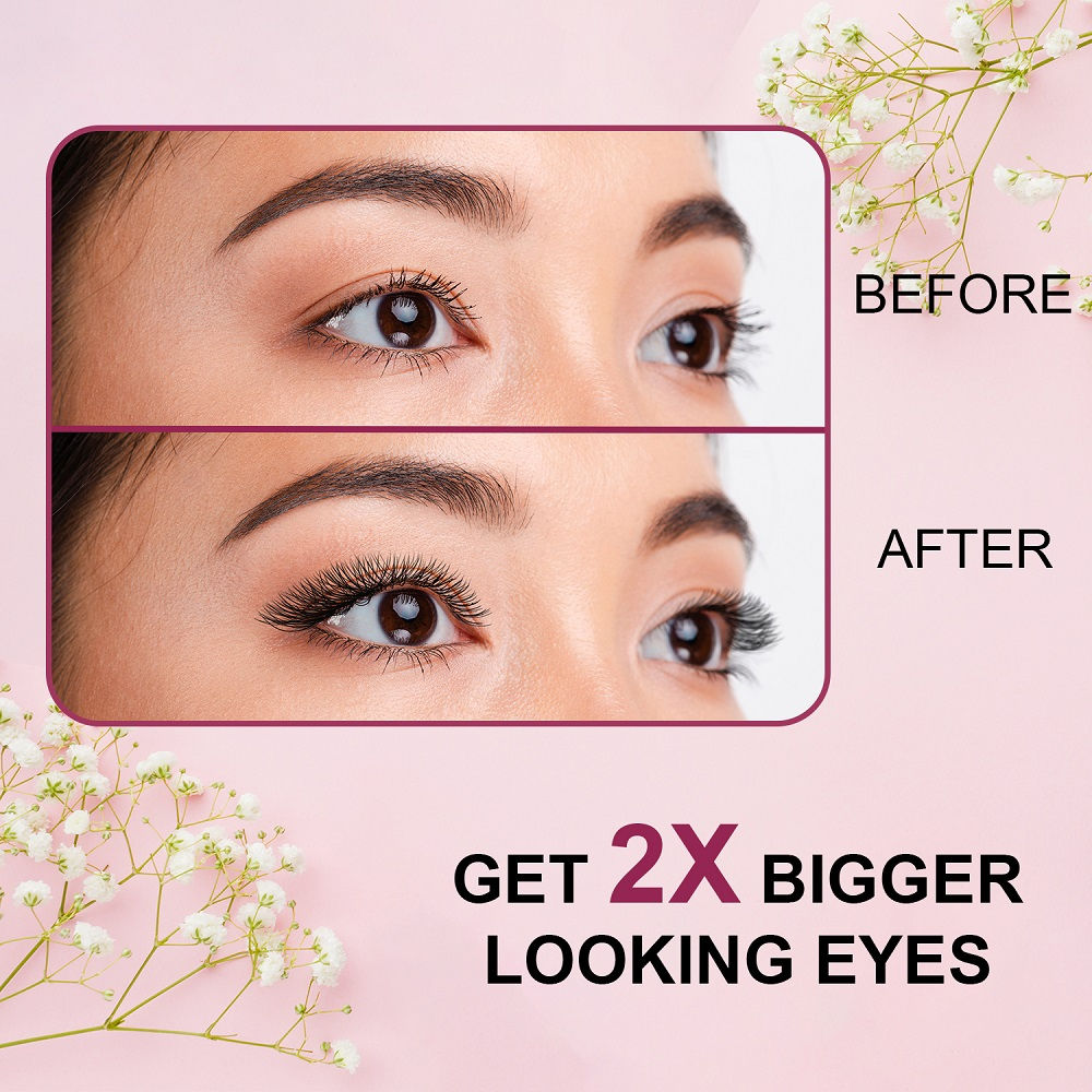 Dramatic, Party Style Long and Natural False Eyelashes - 18