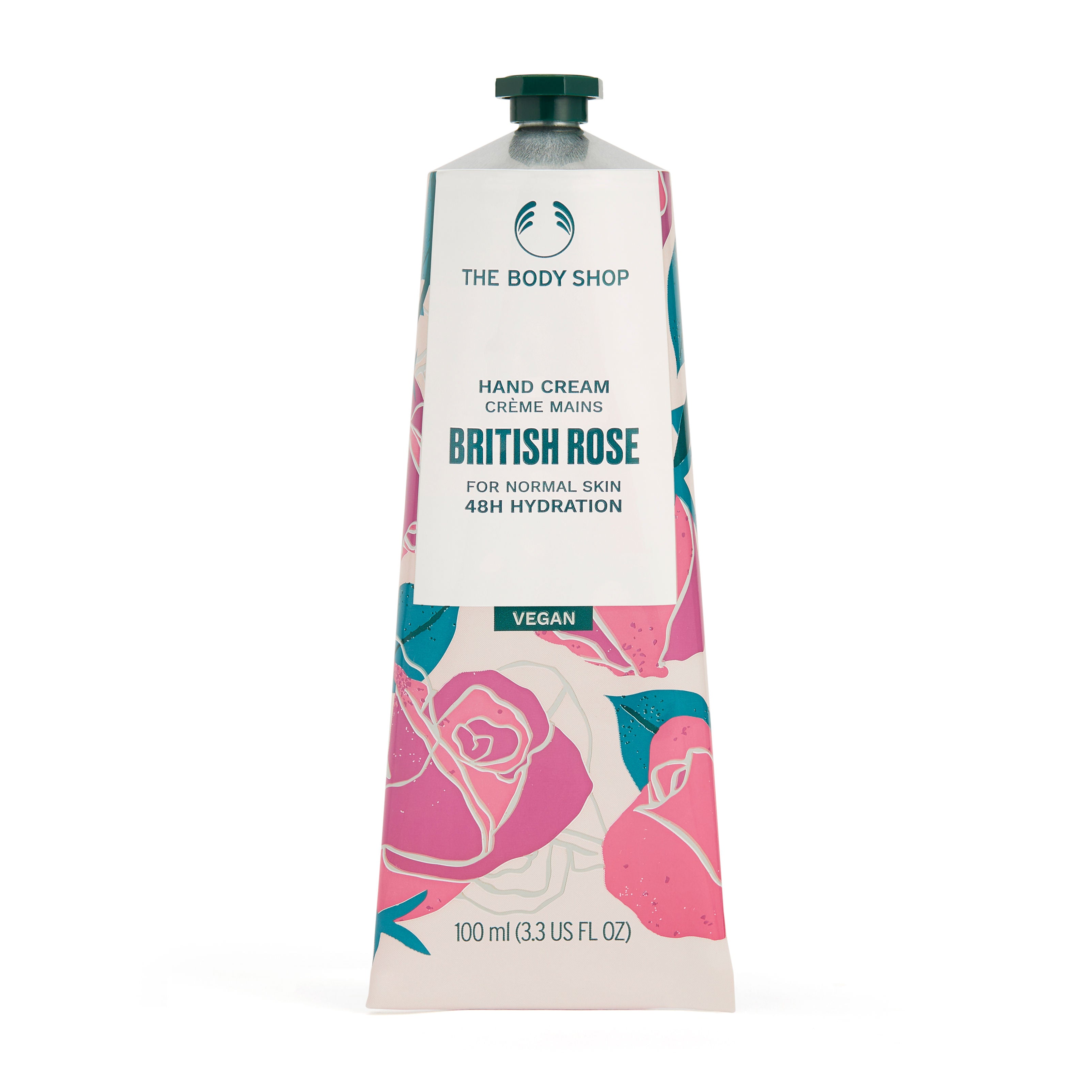 British Rose Petal-Soft Hand Cream