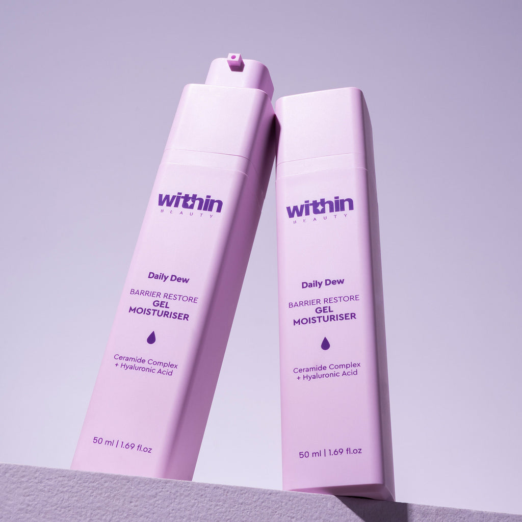 Ceramide & Hyaluronic Acid Gel Moisturiser, Daily Dew Barrier Restore Moisturiser