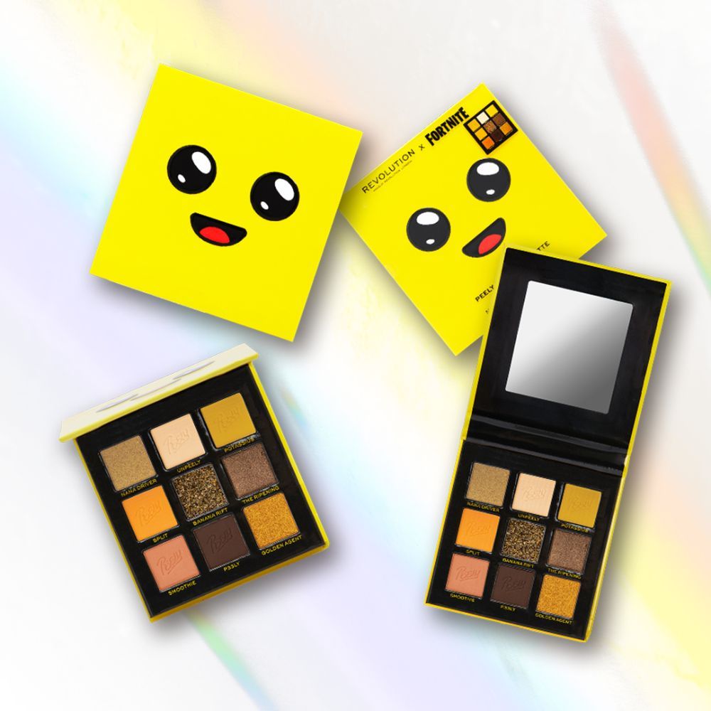 X Fortnite Peely 9 Pan Shadow Palette