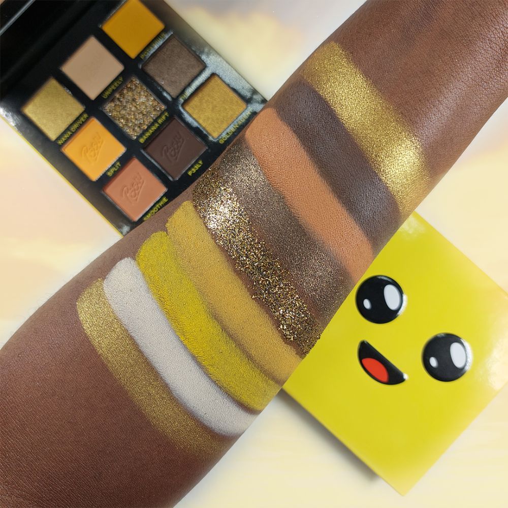 X Fortnite Peely 9 Pan Shadow Palette