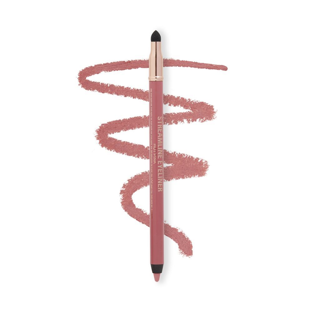 Streamline Waterline Eyeliner Pencil-Ultra Creamy Smudge Proof Smokey Looks - Hot Pink