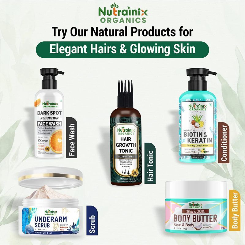 Organics Underarm Cream For All Skin Types Reduce Underarm Irritation